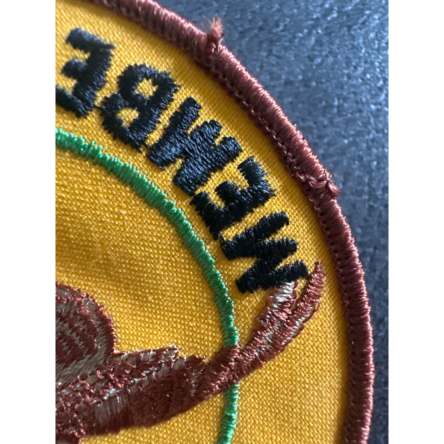 The Ruffed Grouse Society Member Patch Embroidered Round Badge