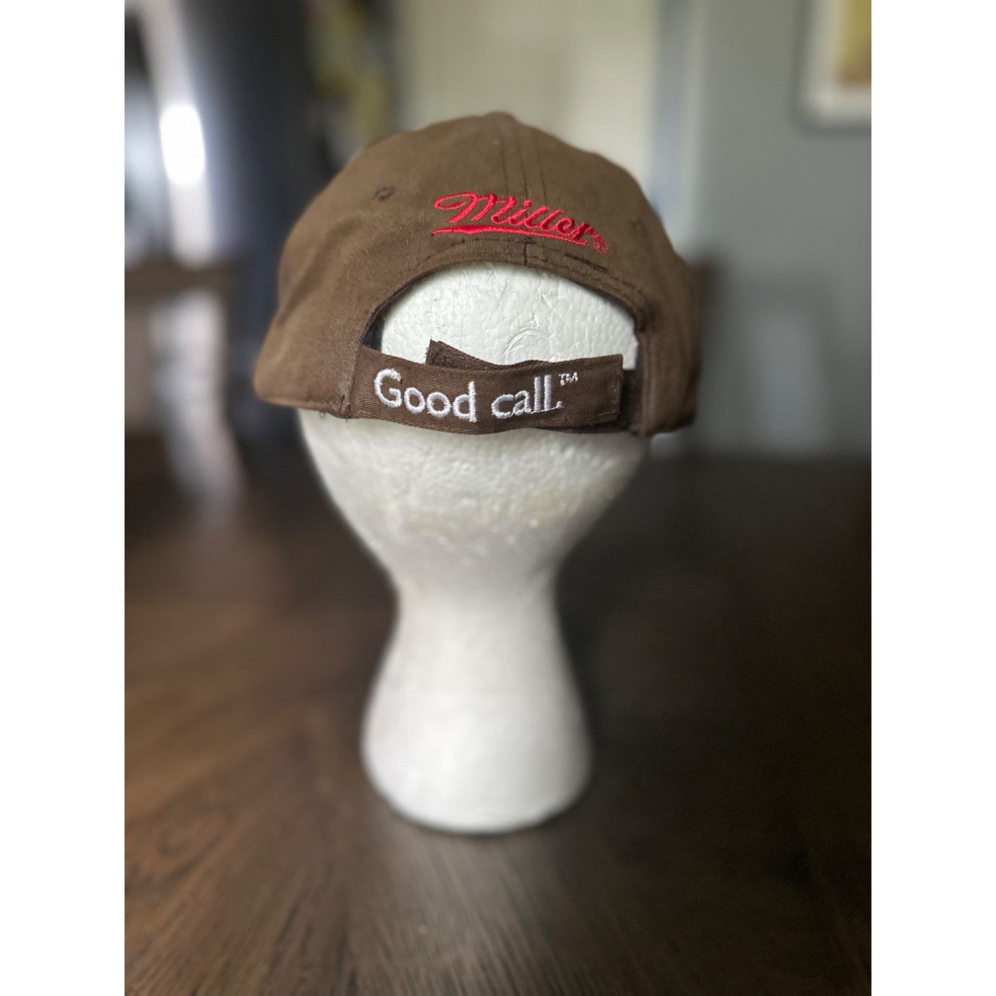 Miller Genuine Draft Baseball Cap 2005 Licensed Product One Size Fits All Adjustable Strap Cotton