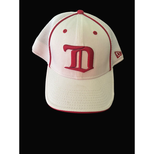 Detroit Red Wings New Era Cap Large-XL White & Red Mesh NHL Licensed