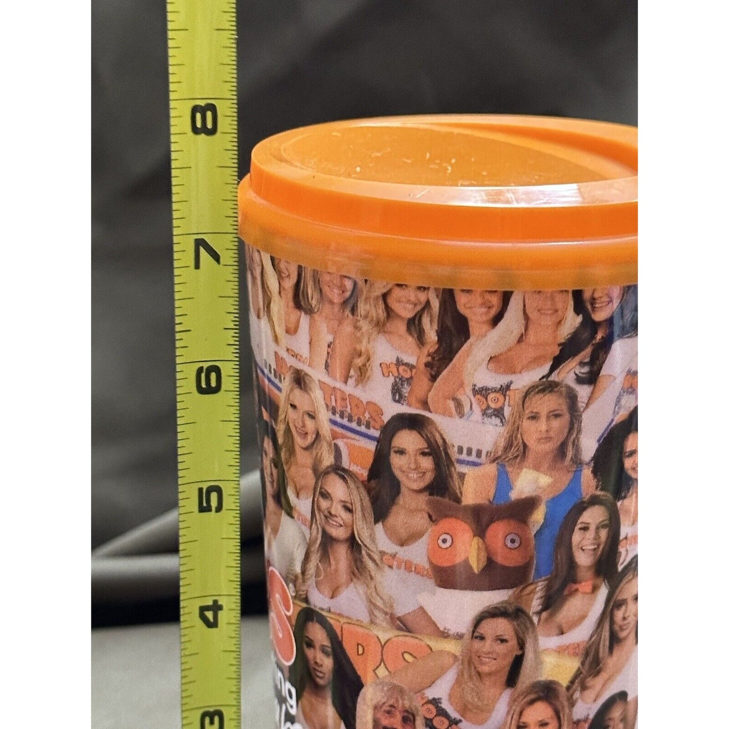 Hooters X Pepsi 40 year anniversary plastic sturdy tumbler + Lid