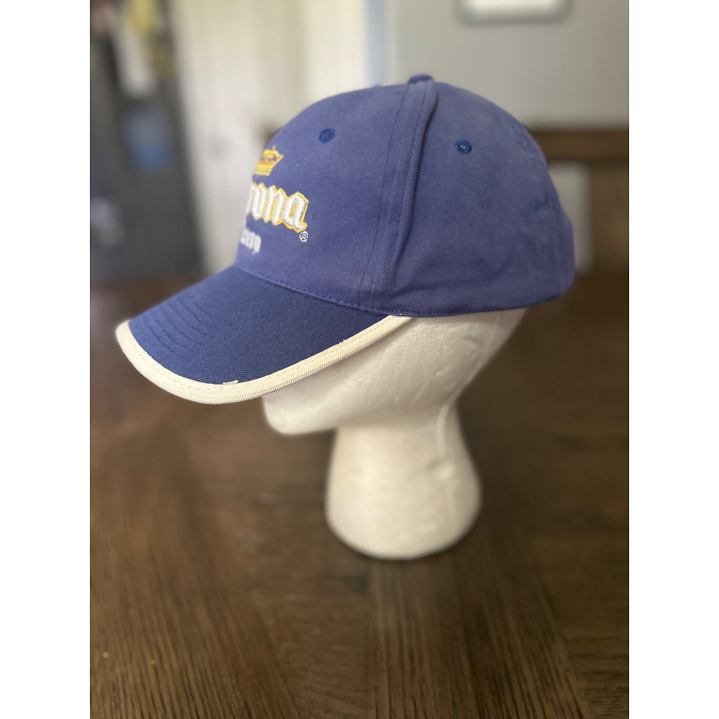 2005 Brax Corona Extra Blue Baseball Cap Adjustable Strap