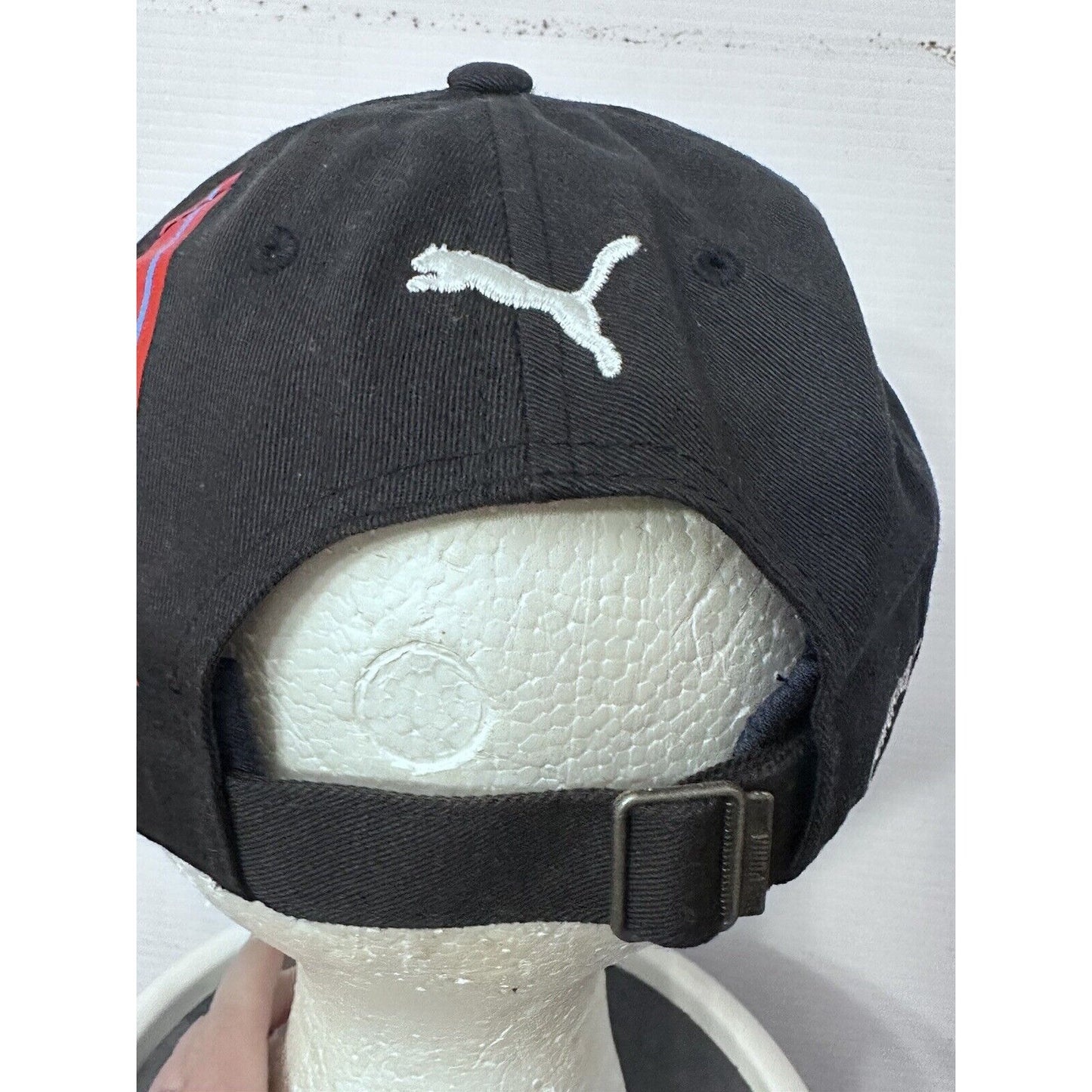 Puma BMW Motorsport Baseball Cap Adjustable Sport Black Unisex + Hat Pin