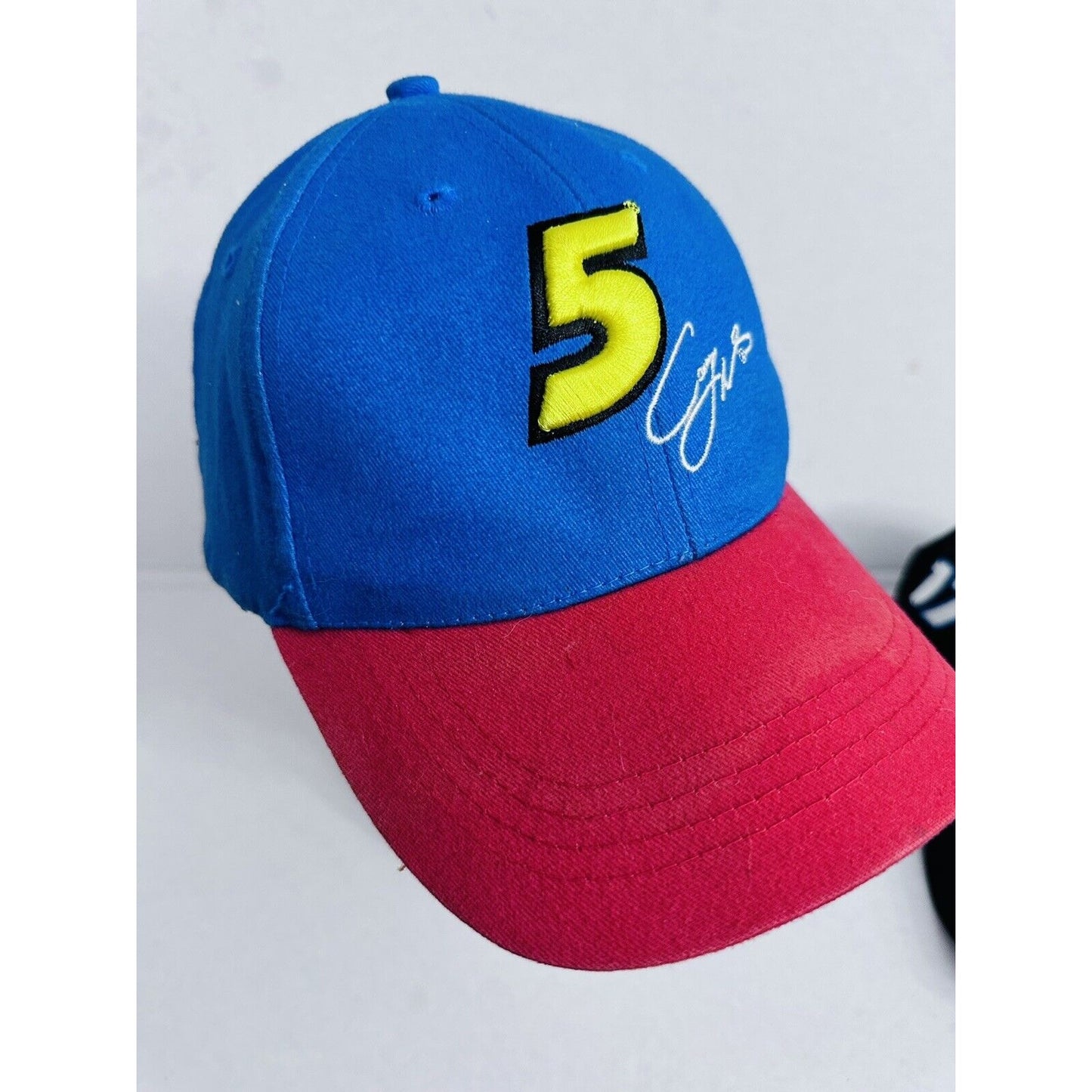 Kellogg’s Racing NASCAR Strapback Hat Vtg 2008 Casey Mears #5 New Blue/Red