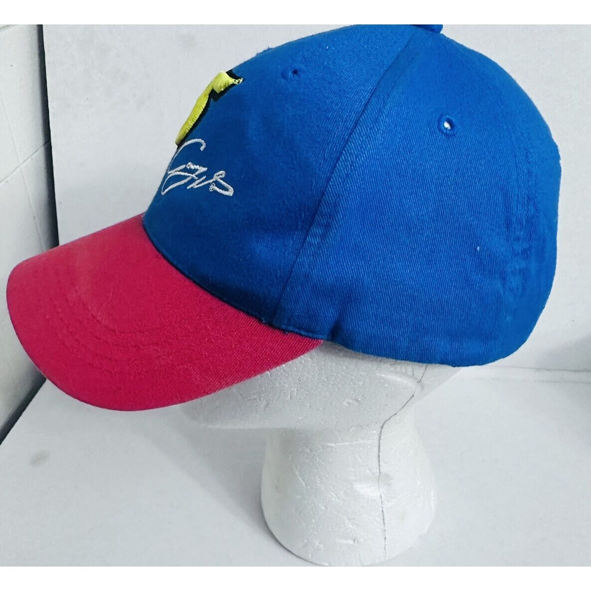 Kellogg’s Racing NASCAR Strapback Hat Vtg 2008 Casey Mears #5 New Blue/Red