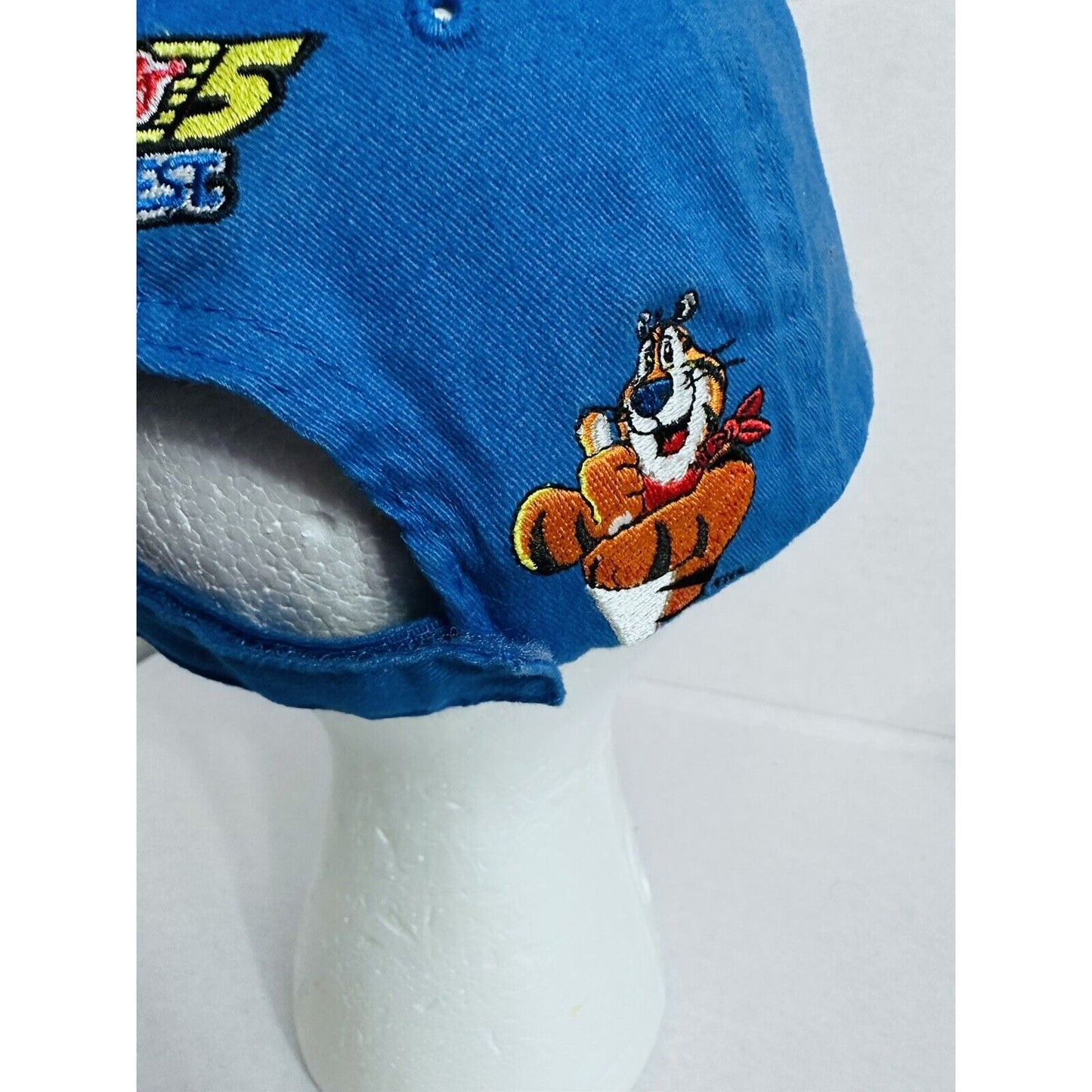 Kellogg’s Racing NASCAR Strapback Hat Vtg 2008 Casey Mears #5 New Blue/Red