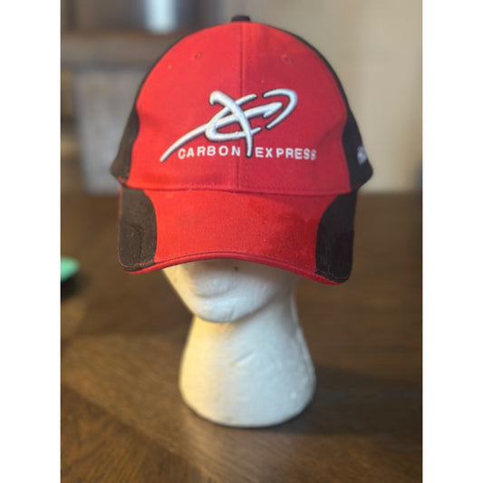 Carbon Express Red & Black Hicks Archery Cap hat