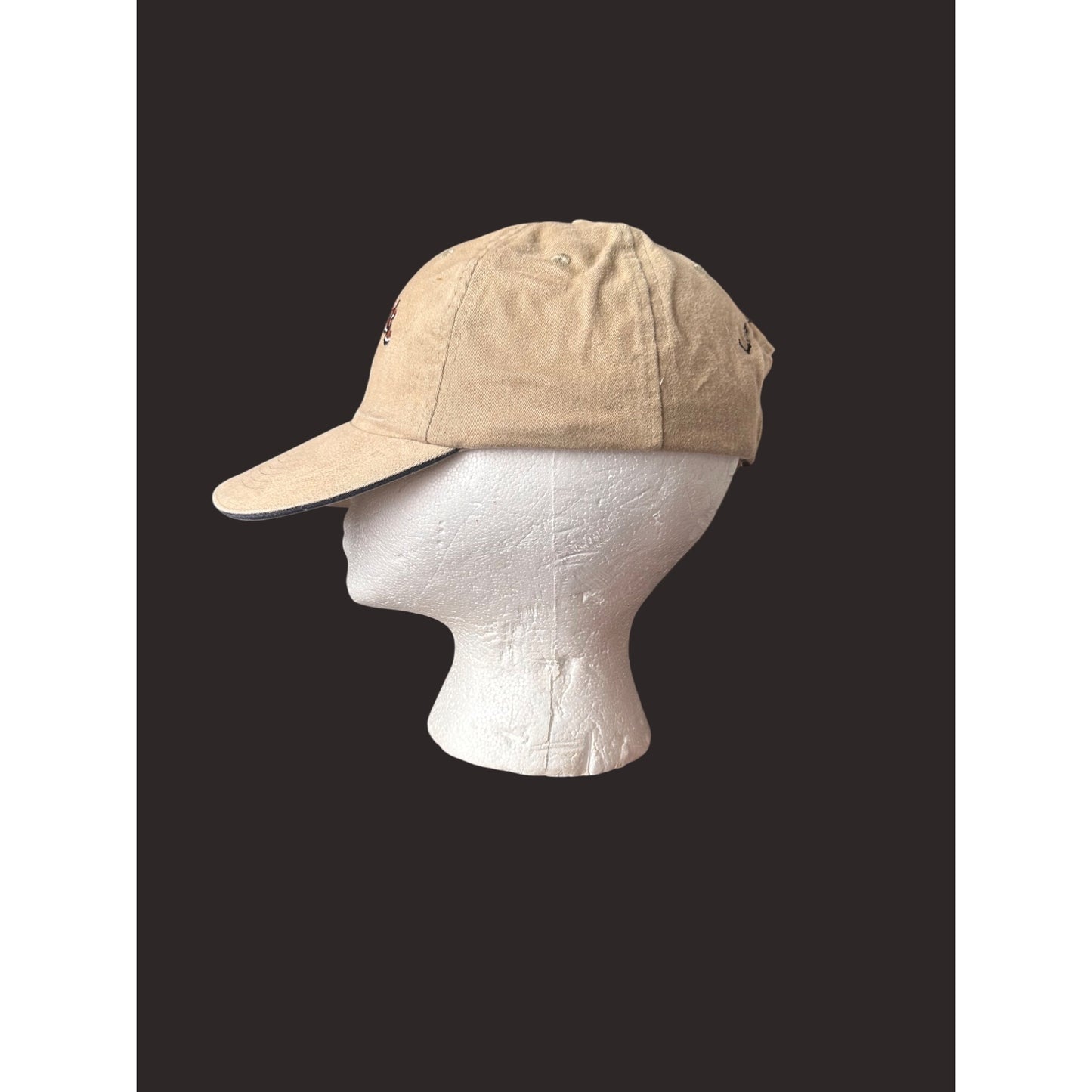 Hard Rock Cafe Cancun 2000 Beige Baseball Cap Adjustable Strapback Cotton Unisex