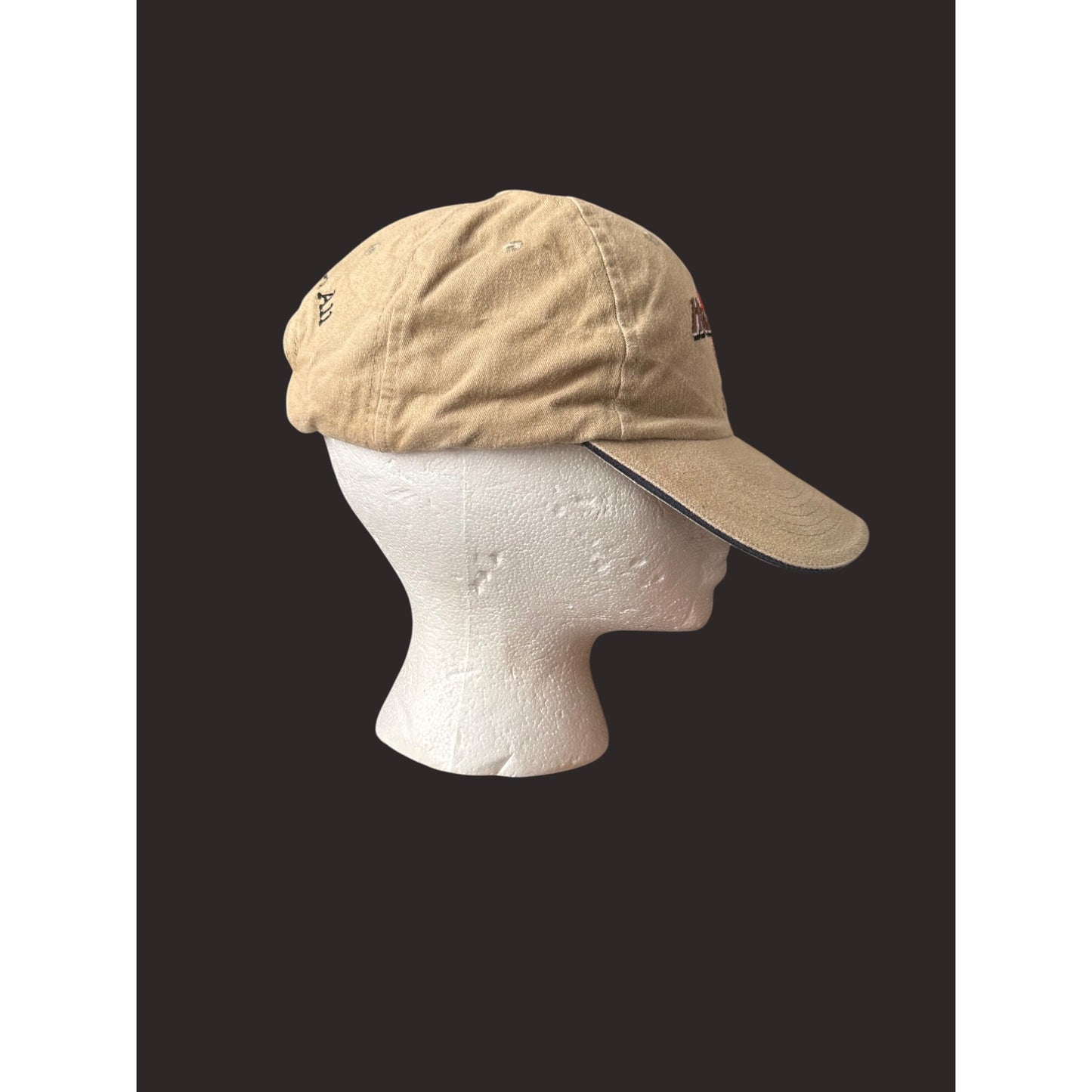 Hard Rock Cafe Cancun 2000 Beige Baseball Cap Adjustable Strapback Cotton Unisex