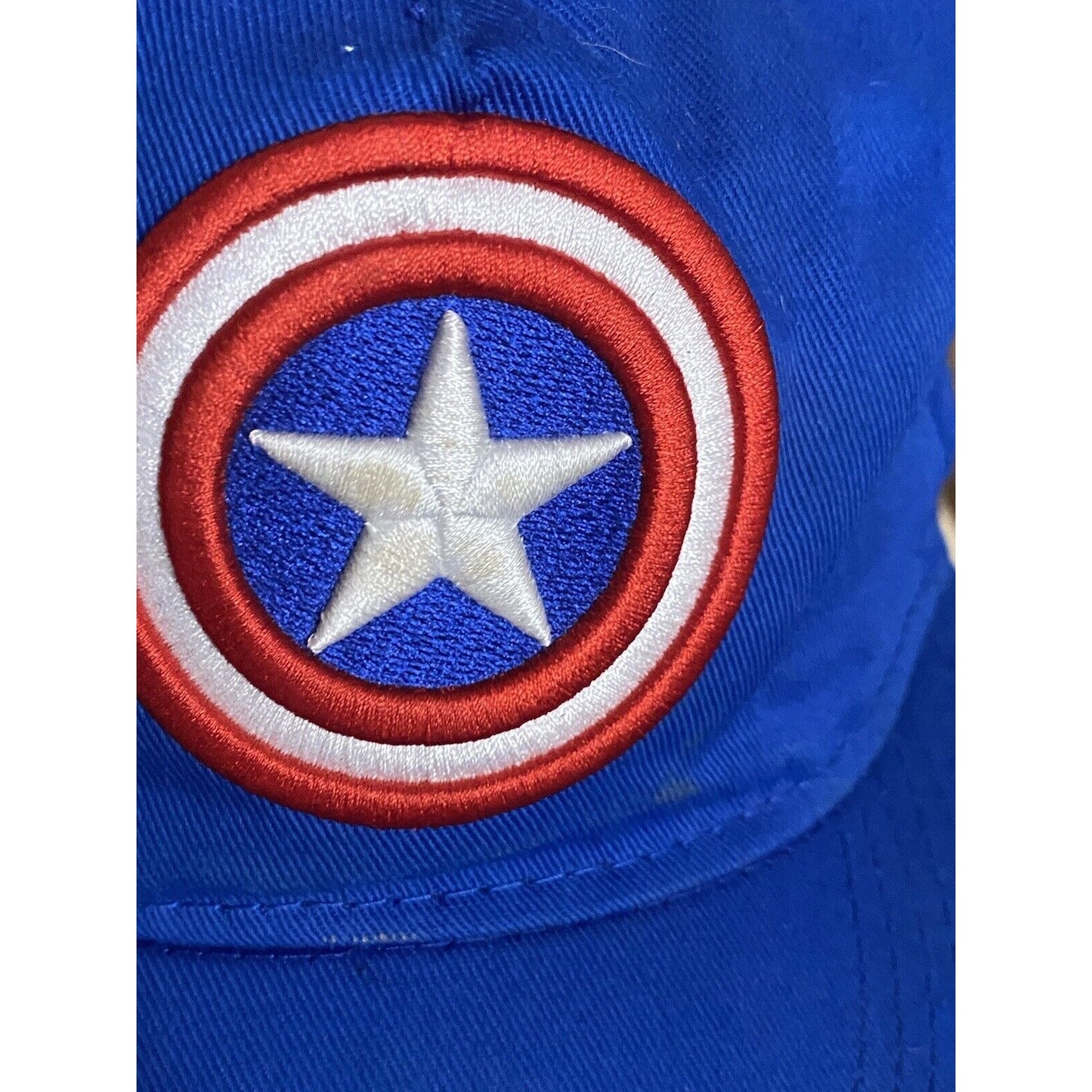 Captain America Red White Blue snapback, Marvel Cap Hat Great Condition