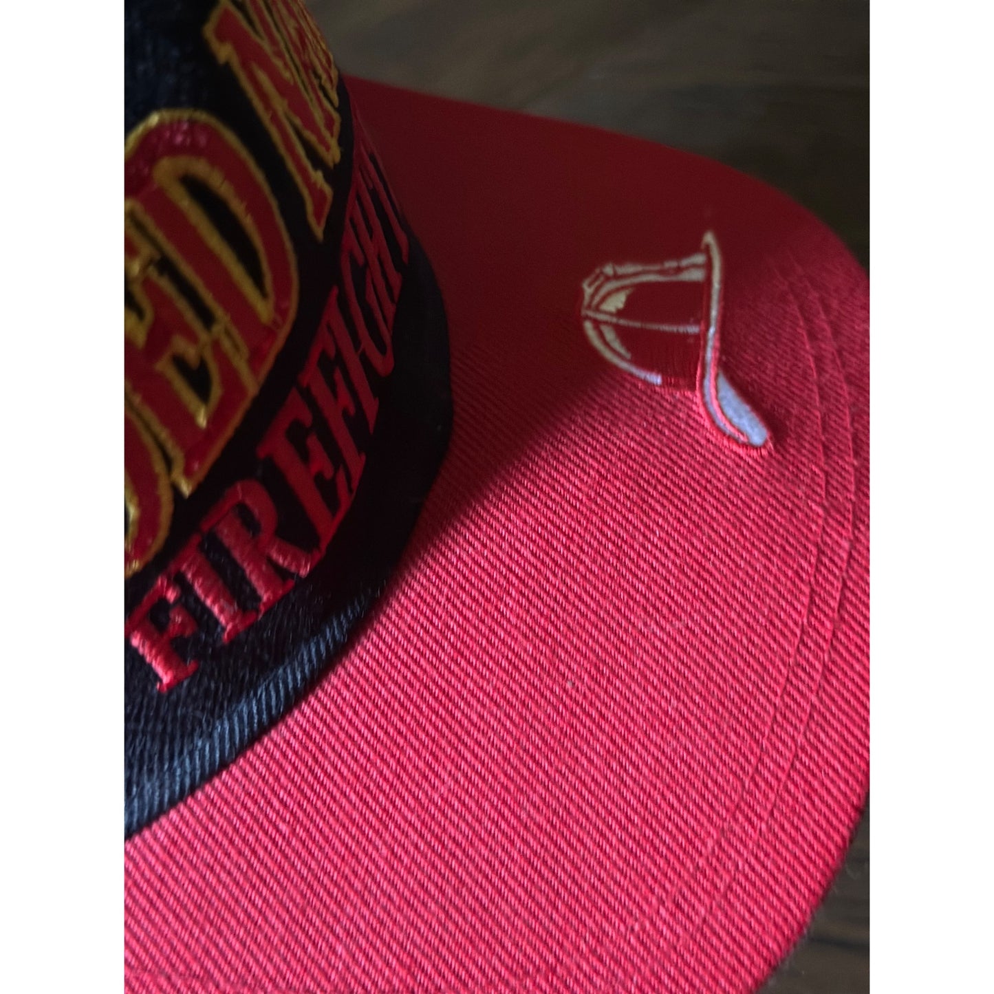 Coed Naked Firefighting Hat - "Find 'Em Hot Leave 'Em Wet" - Adjustable Snapback Embroidered