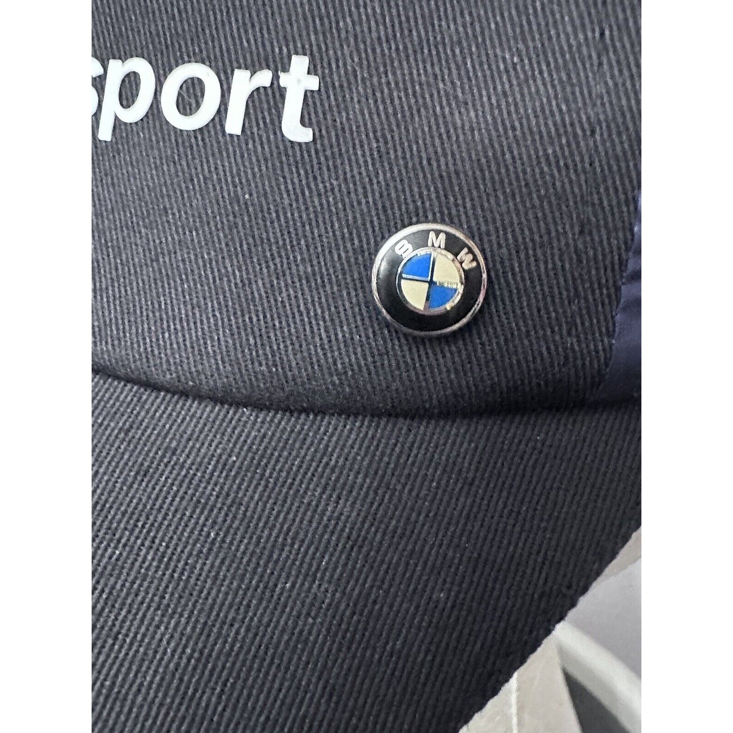 Puma BMW Motorsport Baseball Cap Adjustable Sport Black Unisex + Hat Pin