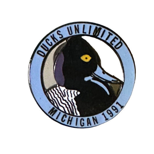 Ducks Unlimited Michigan 1991 Lapel Pin By Sport-Style Assoc