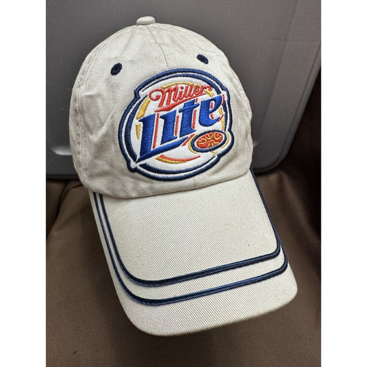 Miller Lite Beer Hat Bio-domes 2003 Cap Lager Bar Miller Time Embroidery