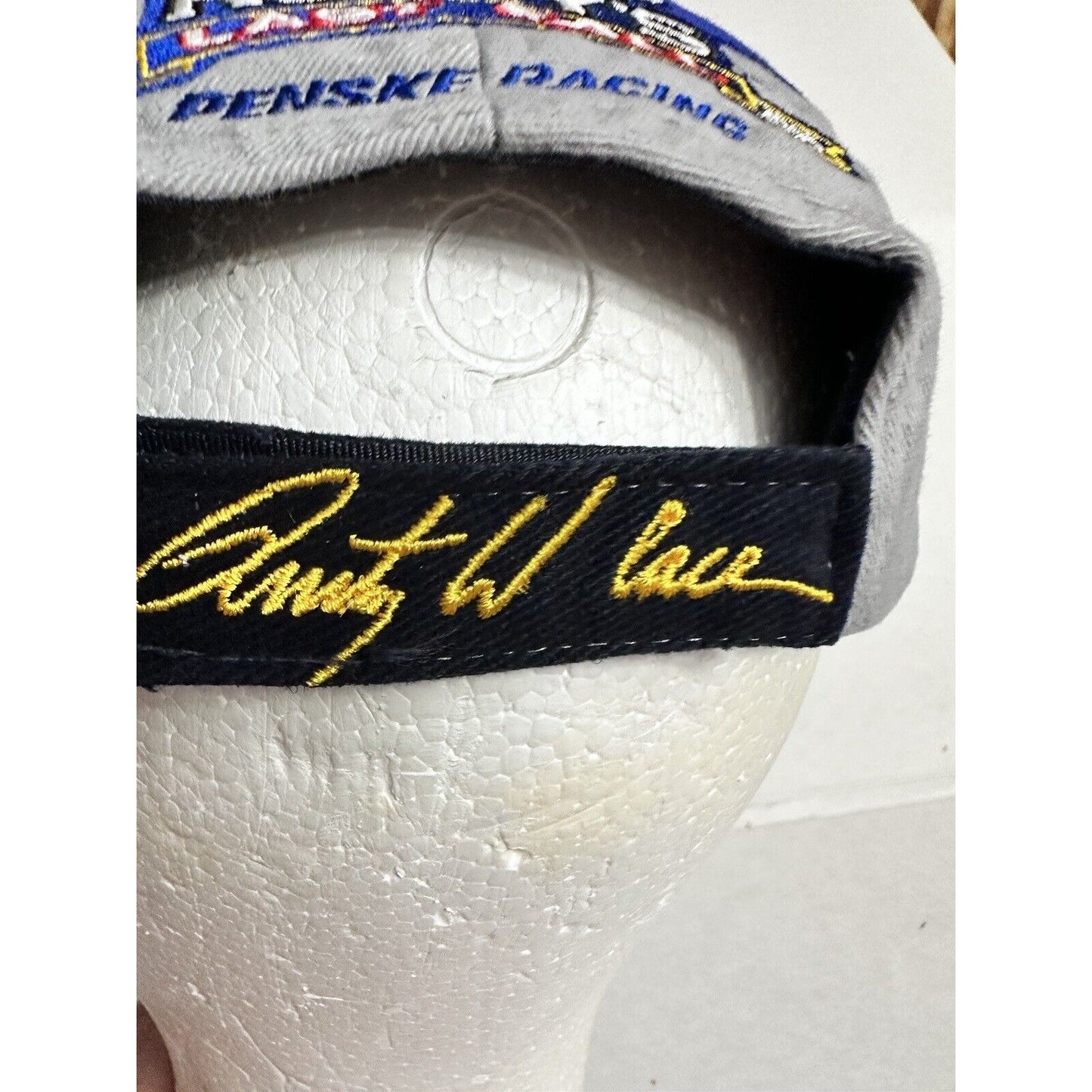 MILLER LITE RUSTY'S LAST CALL NASCAR HAT 1984-2005 PENSKE RACING #2 Embroidered