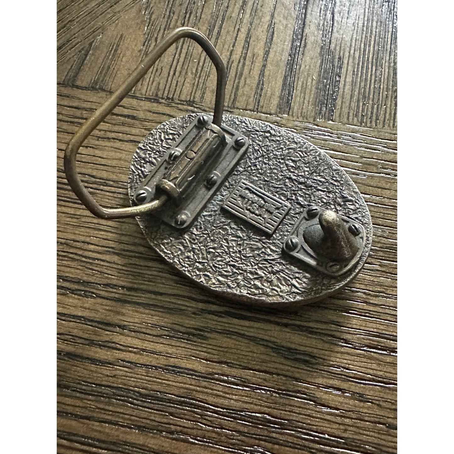 NRA ILA Brass Belt Buckle USA