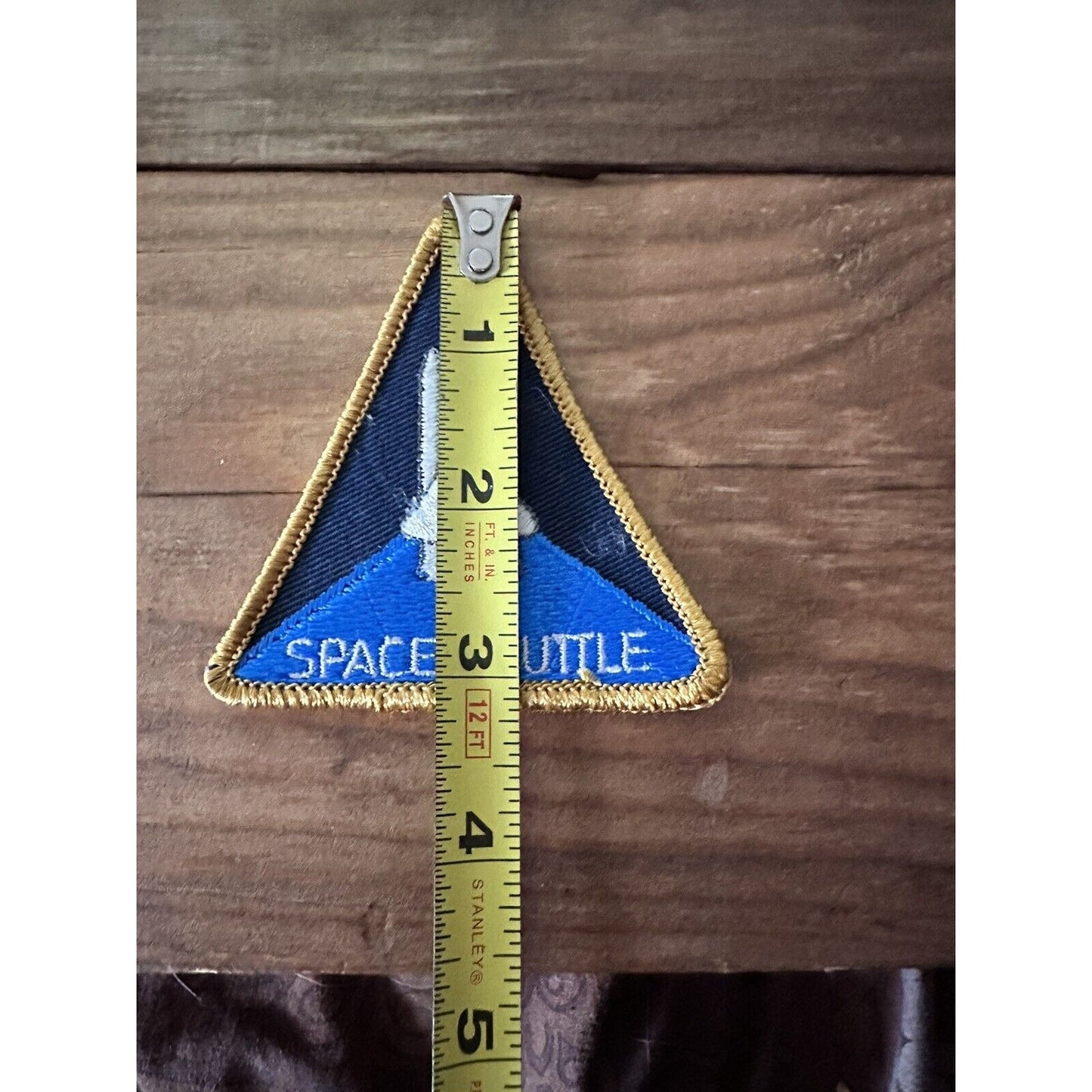 NASA Space Shuttle - Triangular 3” Patch & Sticker