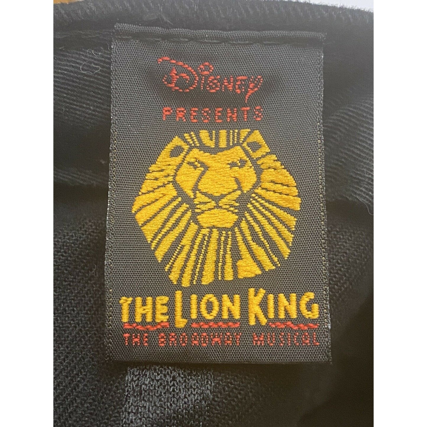 Disney's The Lion King Broadway Musical VIP Attendee Baseball Cap Hat vintage