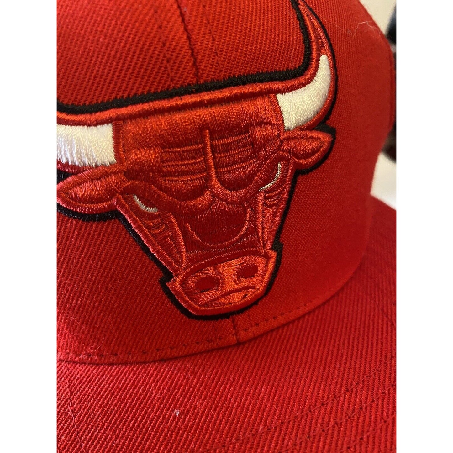 Chicago Bulls NBA Mitchell & Ness Snapback Cap 3D Logo Red Hat Pennsylvania PA