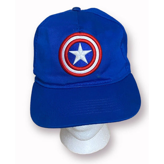 Captain America Red White Blue snapback, Marvel Cap Hat Great Condition