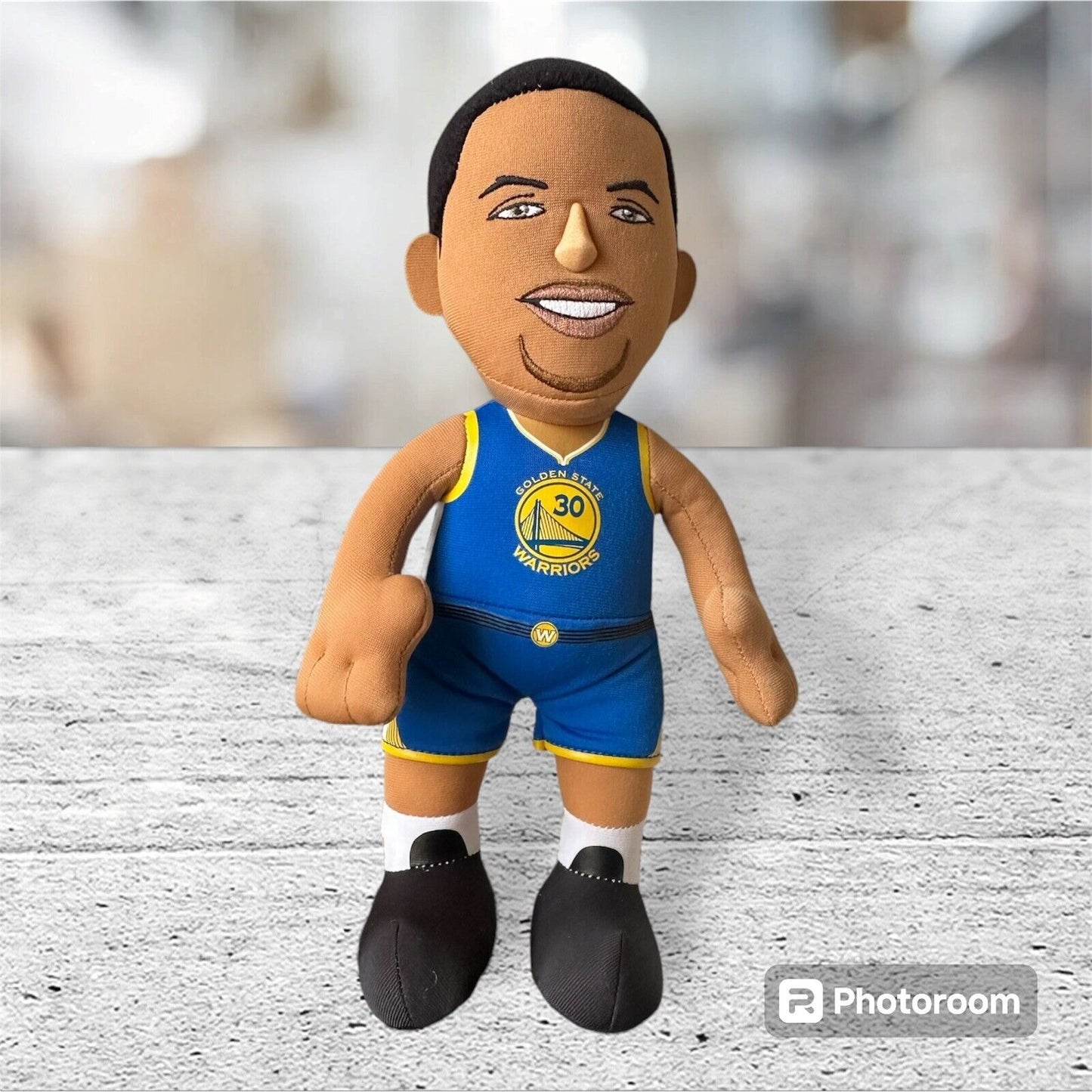 NBA Bleacher Creatures Stephen CURRY #30 Plush 11"  2019 GOLDEN STATE WARRIORS