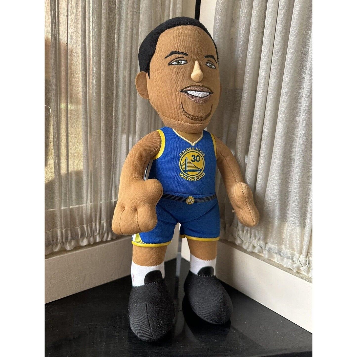 NBA Bleacher Creatures Stephen CURRY #30 Plush 11"  2019 GOLDEN STATE WARRIORS