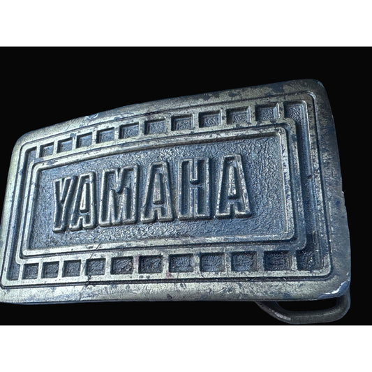 Yamaha Belt Buckle Genuine Metal Accessory For Motorbike vintage