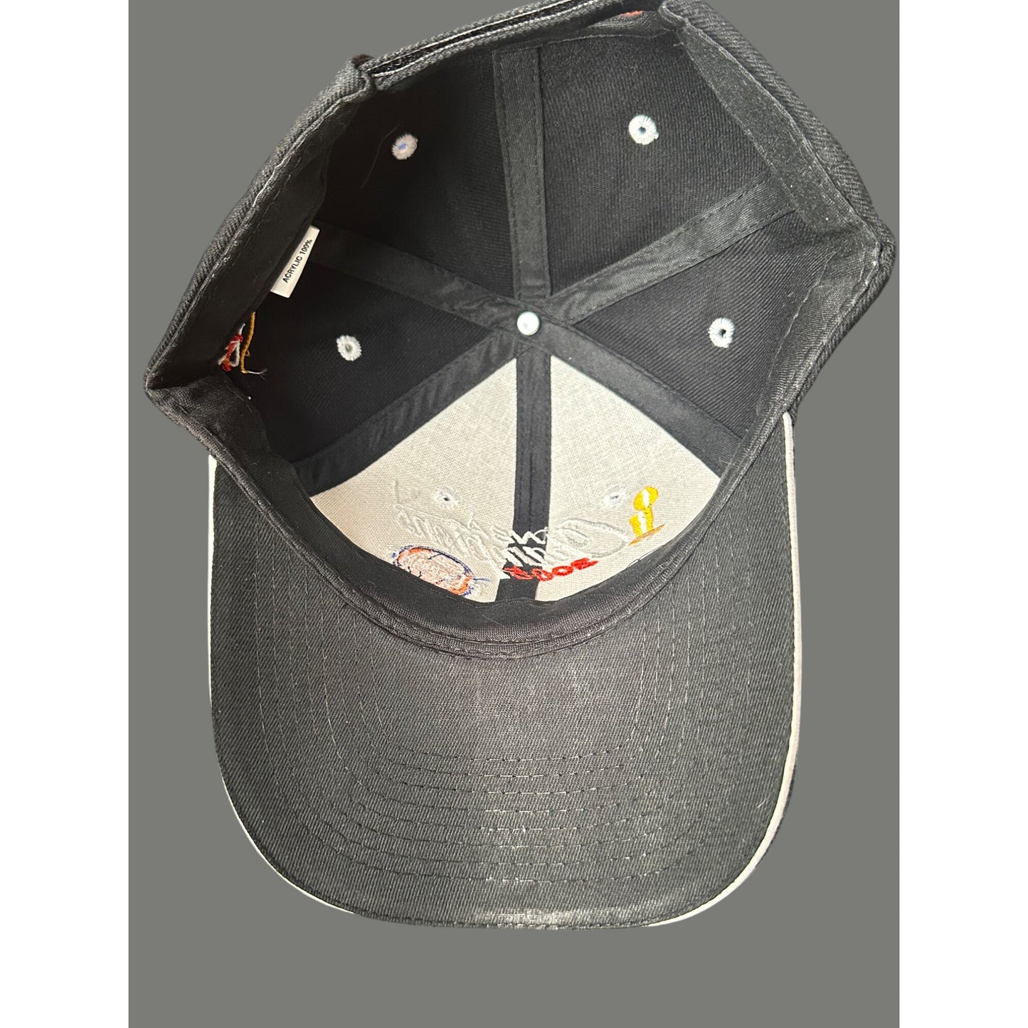 NBA 2005 Champions Detroit Pistons Black Adjustable Cap
