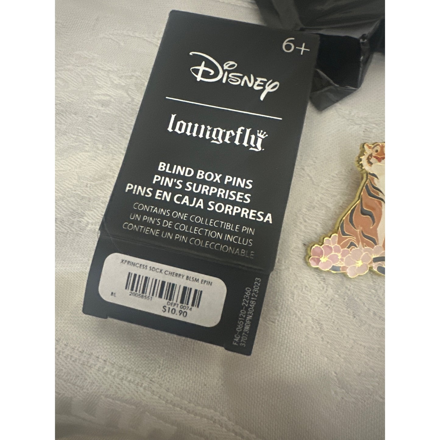Disney Loungefly Rajah Cherry Blossom Enamel Pin