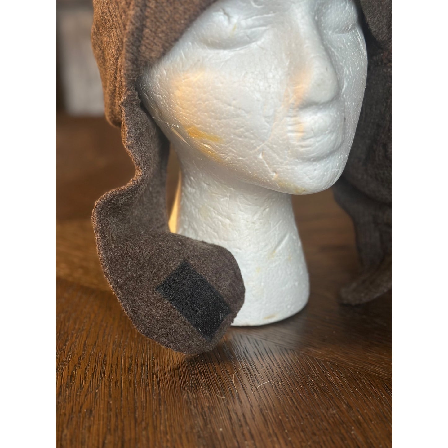 Stetson Wool Brown Aviator Hat With Ear Flaps unisex