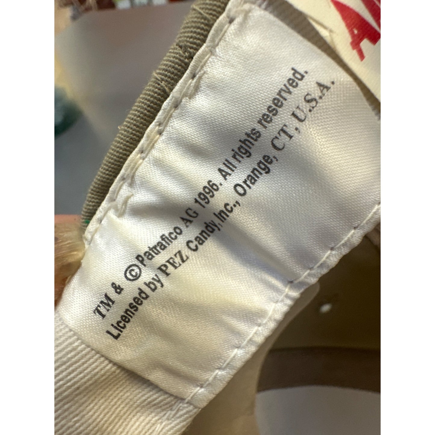 Vintage Annco  PEZ Logo Snapback Hat 1996