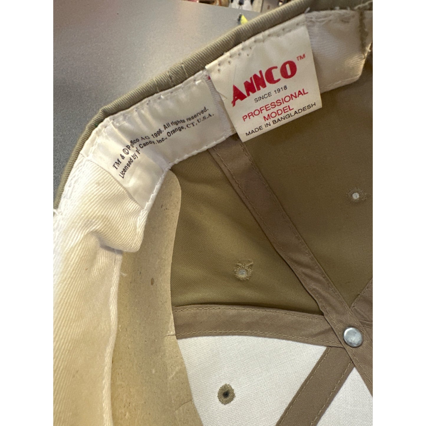 Vintage Annco  PEZ Logo Snapback Hat 1996