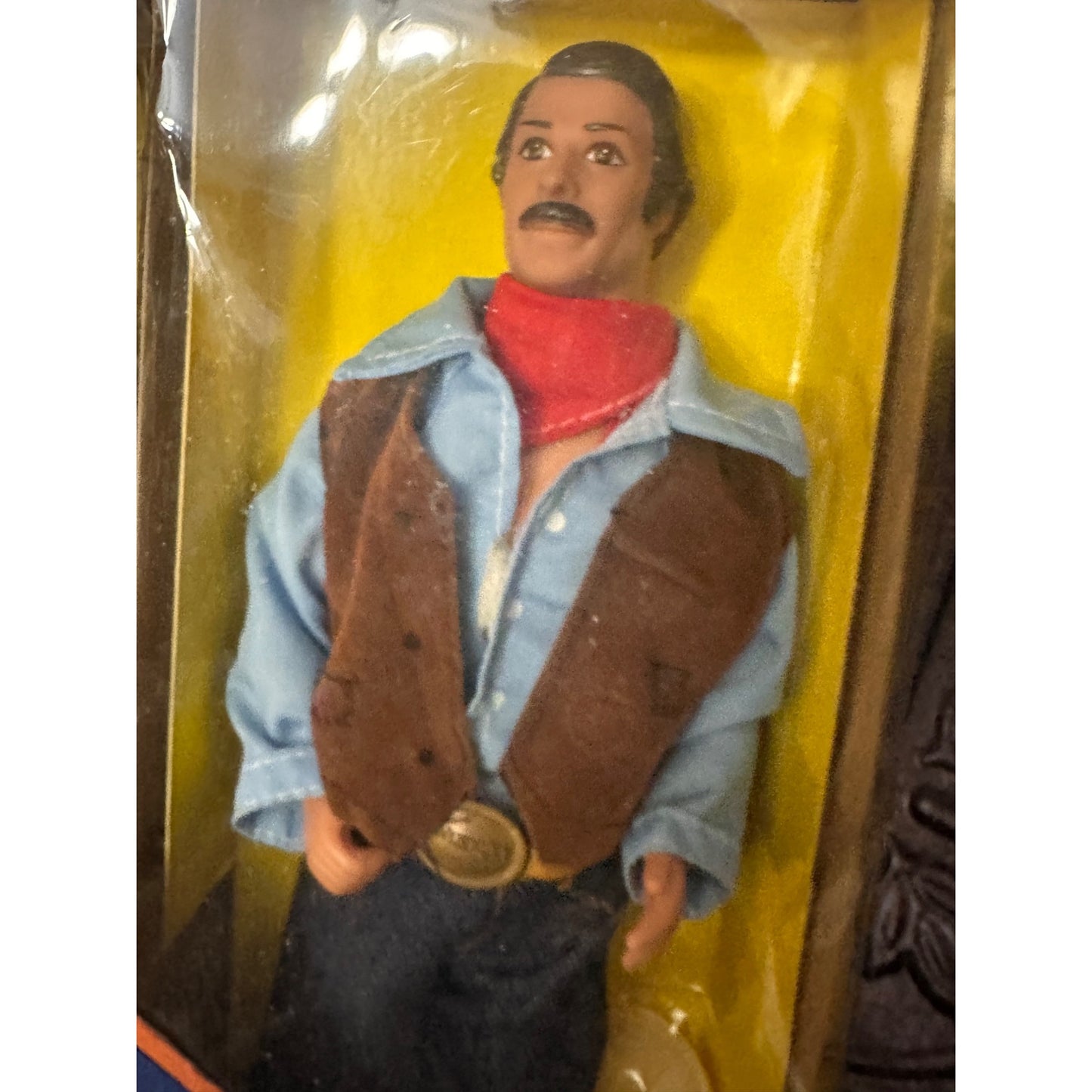 ERTL Wrangler Brand 11.5" Cowboy Doll In Western Wear Collectible Box