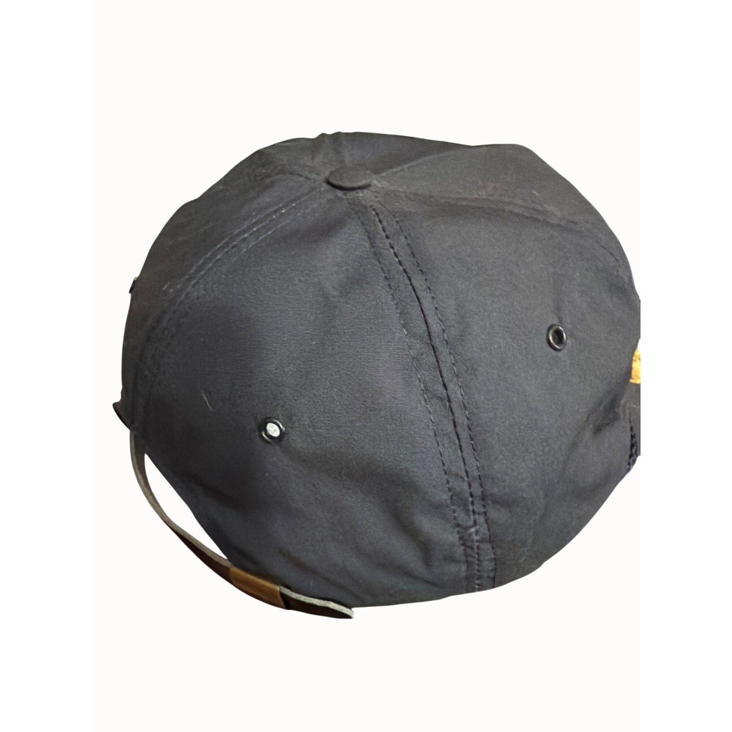 Caterpillar VIP Adjustable Navy Hat With Gold Embroidery & Laurel Accent + Pin