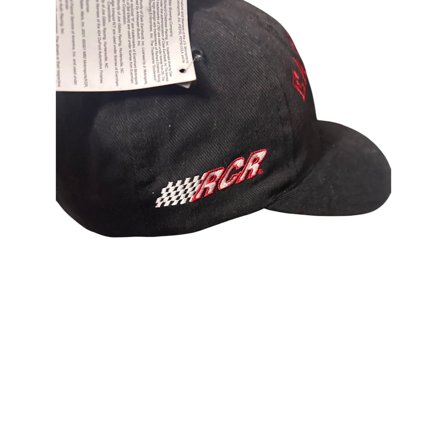 Dale Earnhardt RCR NASCAR Snapback Hat Black Competitors View