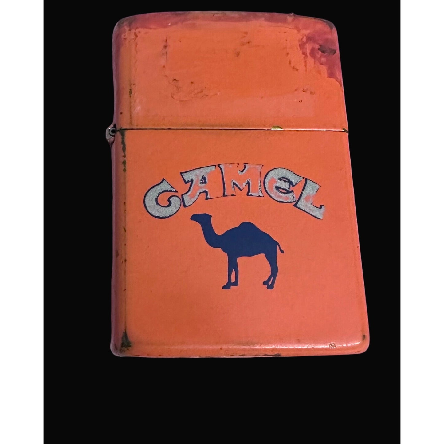 Camel Zippo Lighter Orange "Camel" Logo Collectible Bradford PA USA