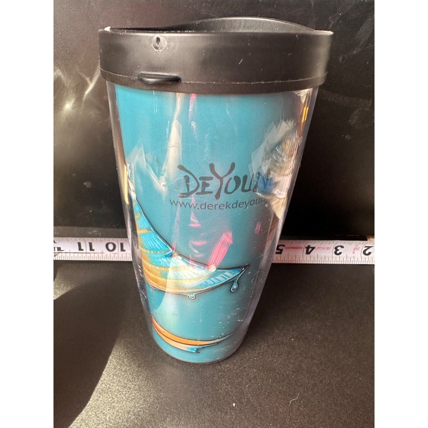 Derek DeYoung Tailing redfish Signature Travel Tumbler