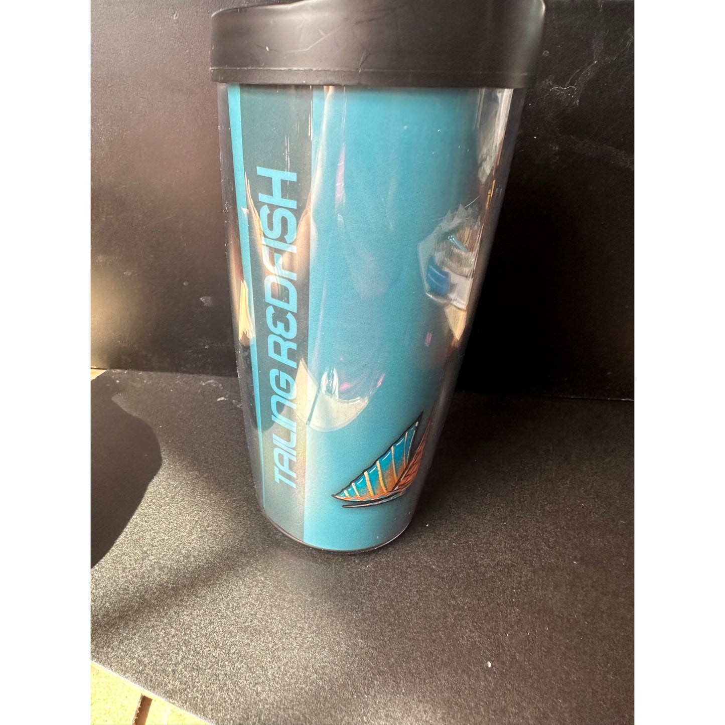 Derek DeYoung Tailing redfish Signature Travel Tumbler