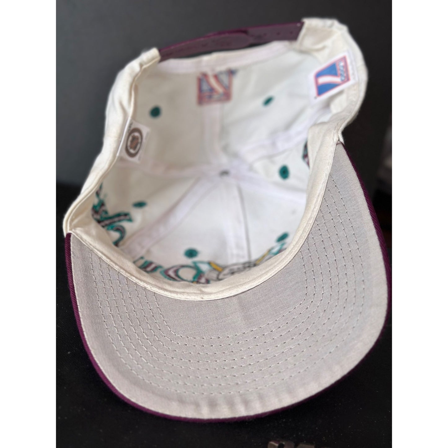 Anaheim Mighty Ducks logo 7 NHL Snapback Hat