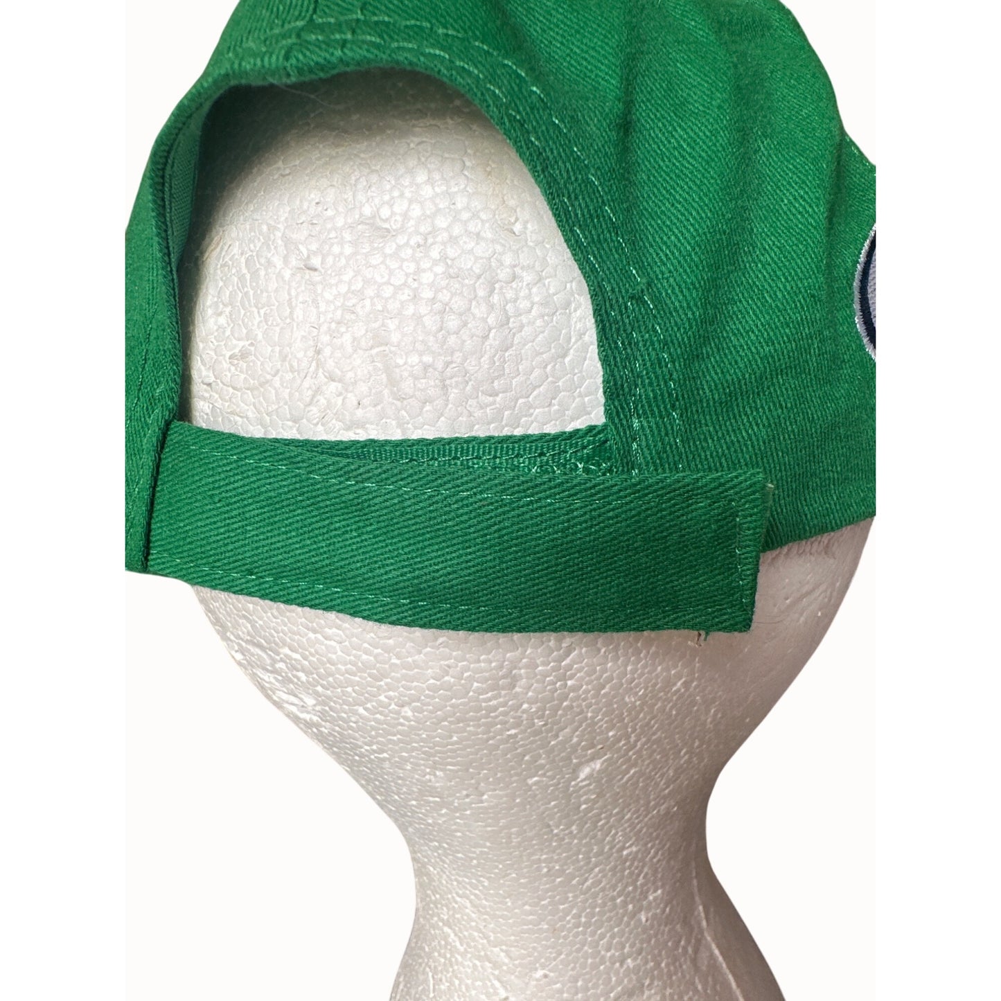 Green Miller Lite Logo Baseball Cap "Get Lucky With Great Taste" Embroidery