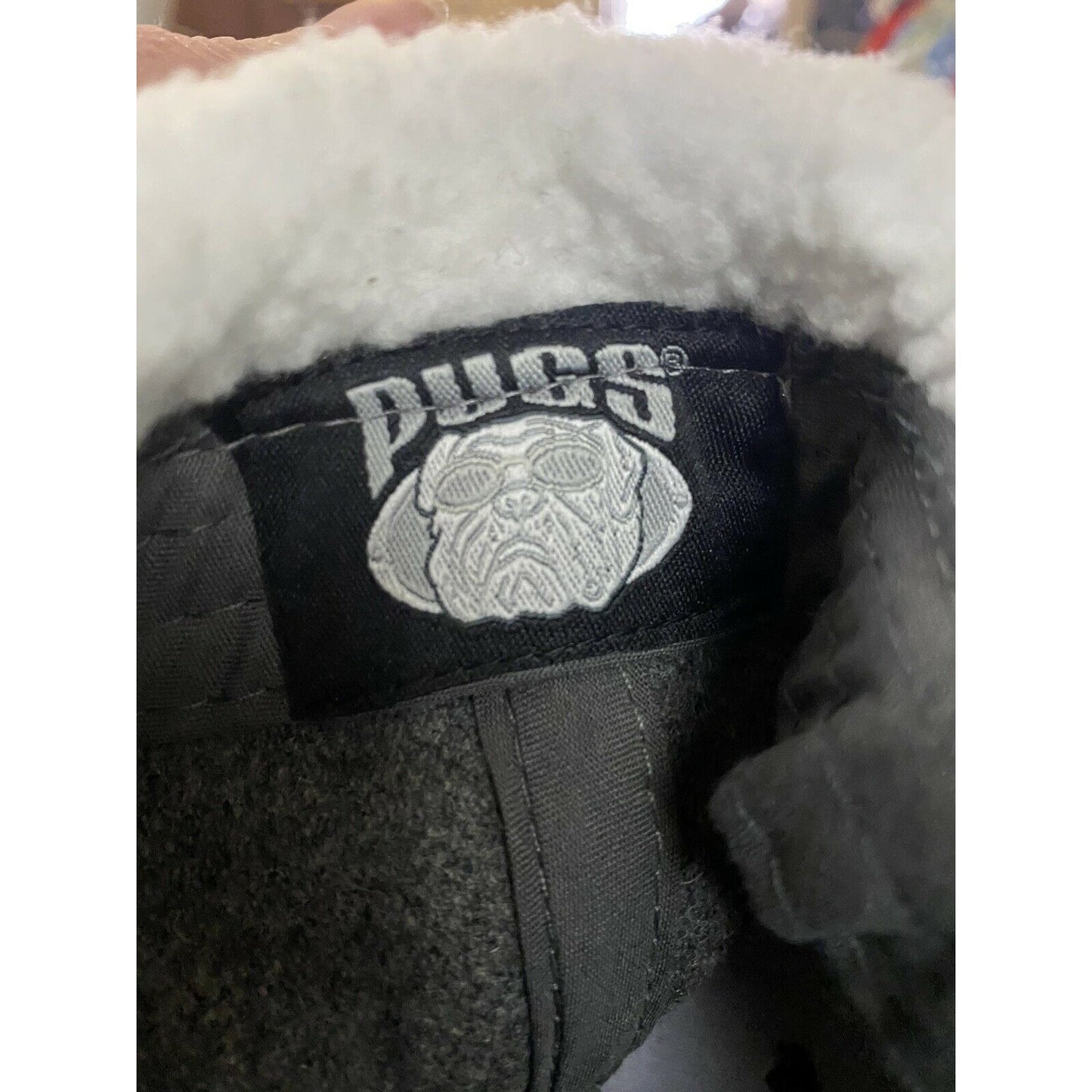 GRAY Pugs Gear with Furlike Earflap Cap. NWT All Season