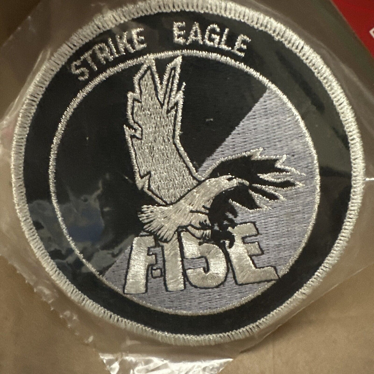 US Space Camp Emblem Patch 4 Inch NEW Embroidered STRIKE EAGLE F-15E