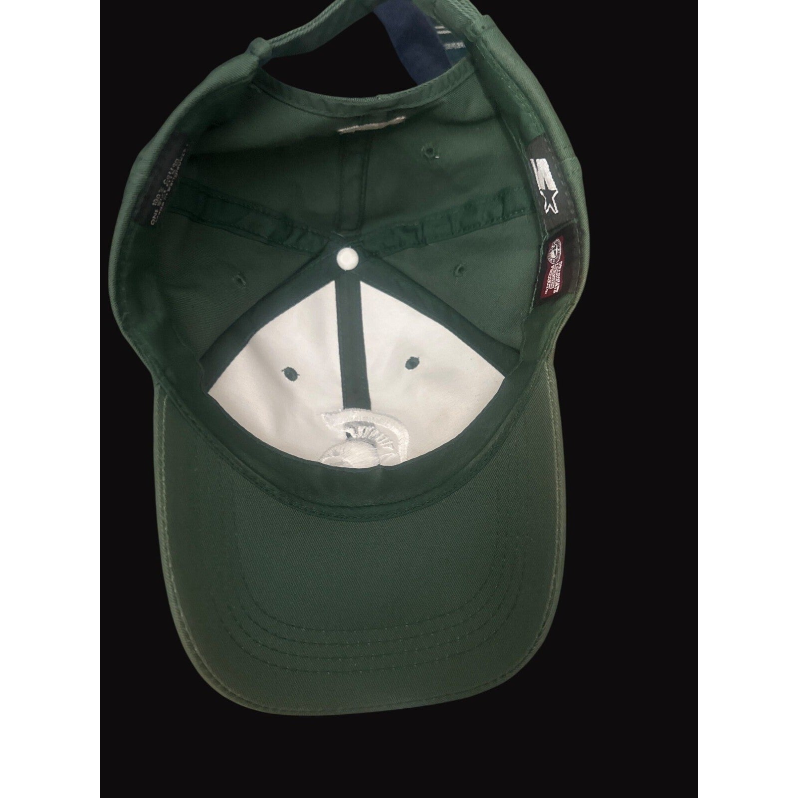 Michigan State Spartans Green Adjustable Baseball Cap Embroidered Logo MSU