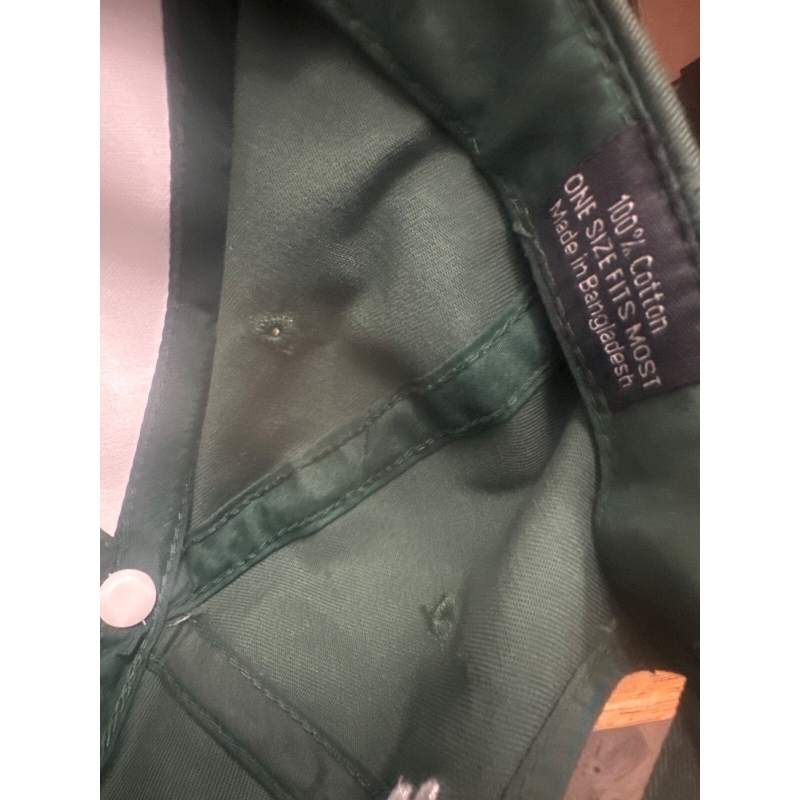 Michigan State Spartans Green Adjustable Baseball Cap Embroidered Logo MSU