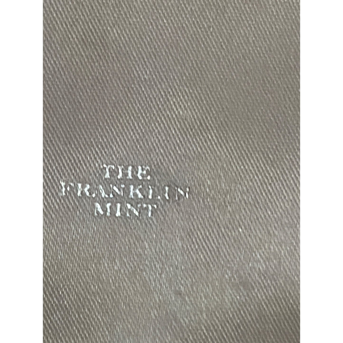 Ford Motor Co 75th Anniversary Buckle Franklin 1978 sterling silver Box COA