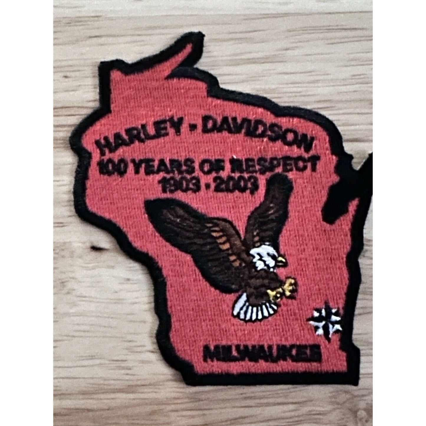 Harley Davidson PATCH 100th Anniversary 2003 Milwaukee HD Eagle