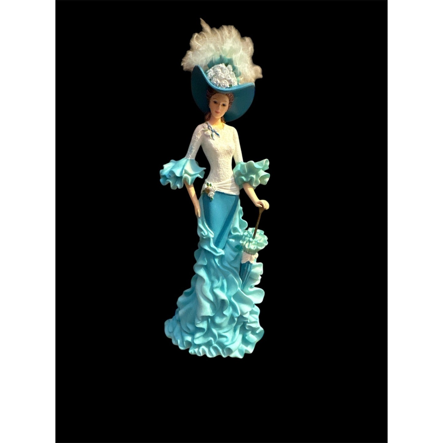 Thomas Kinkade "Walking With Wisdom" Figurine Proud Promenade Collection Limited Edition Adult Collectible