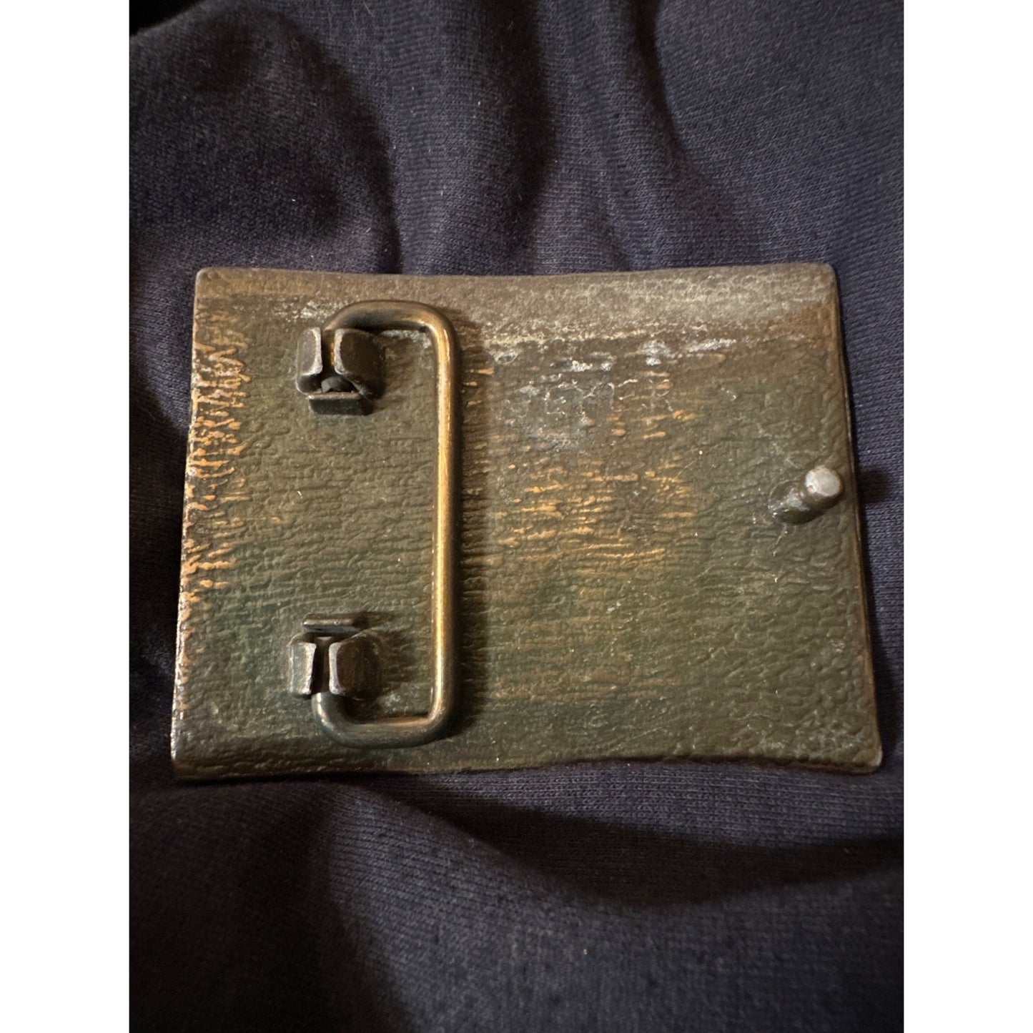 Mackinac Bridge Vintage Bronze Belt Buckle