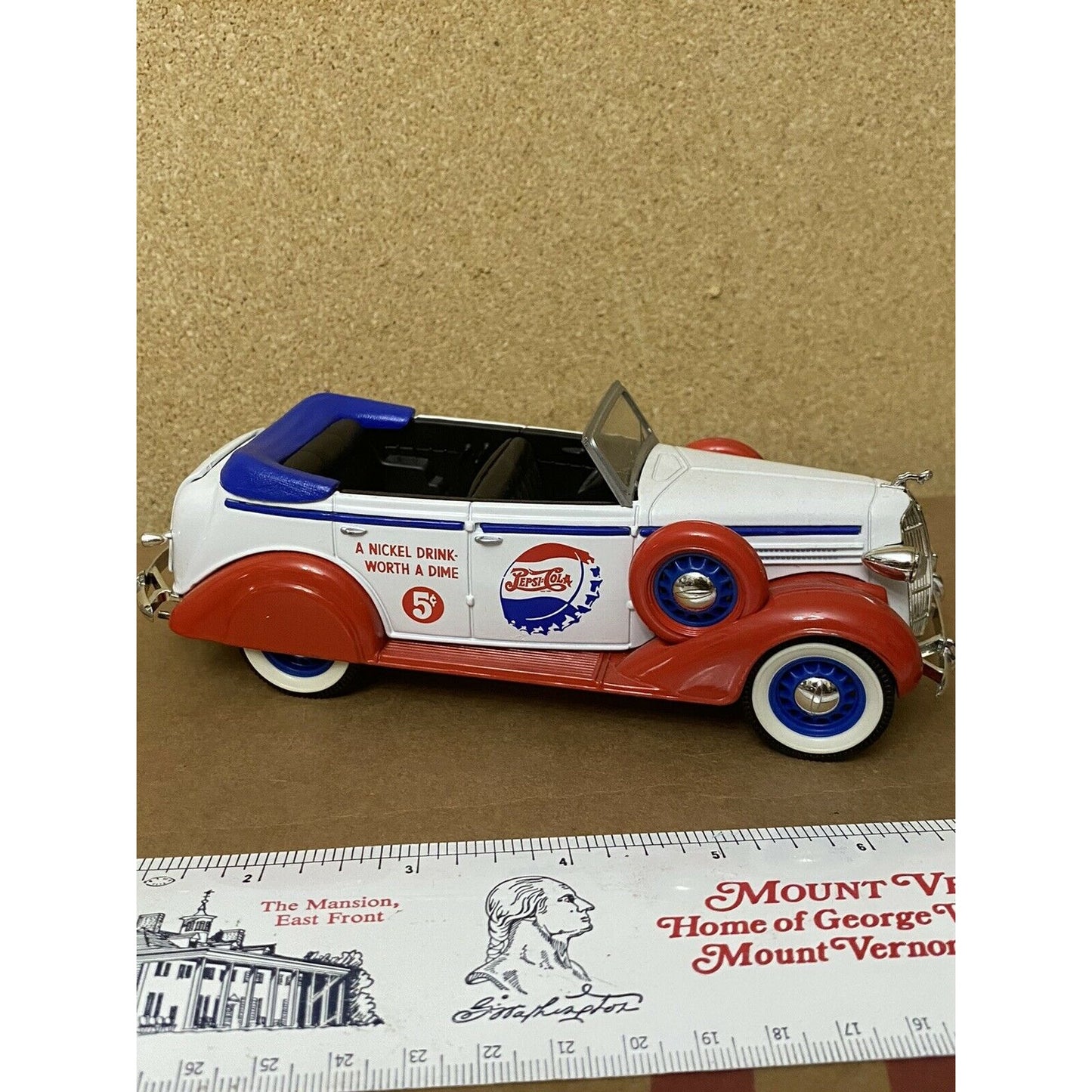 Liberty Classic 1936 Dodge Limited Edition diecast Convertible Pepsi Cola