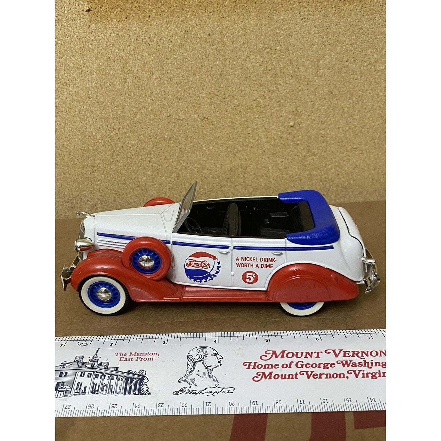 Liberty Classic 1936 Dodge Limited Edition diecast Convertible Pepsi Cola