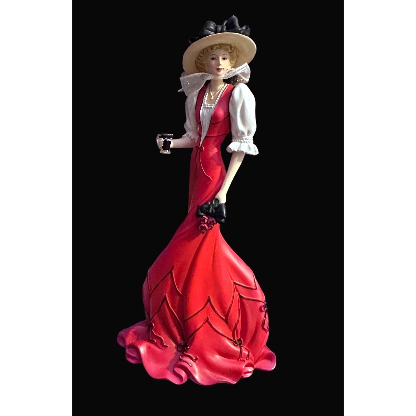 Coca-Cola Elegance Of Coca-Cola Lady Figurine Limited Edition